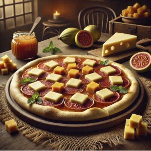 Receita de Pizza Doce com Goiabada e Queijo Coalho: Sabor Brasileiro