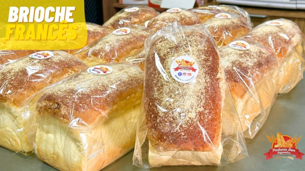 Pão brioche francês
